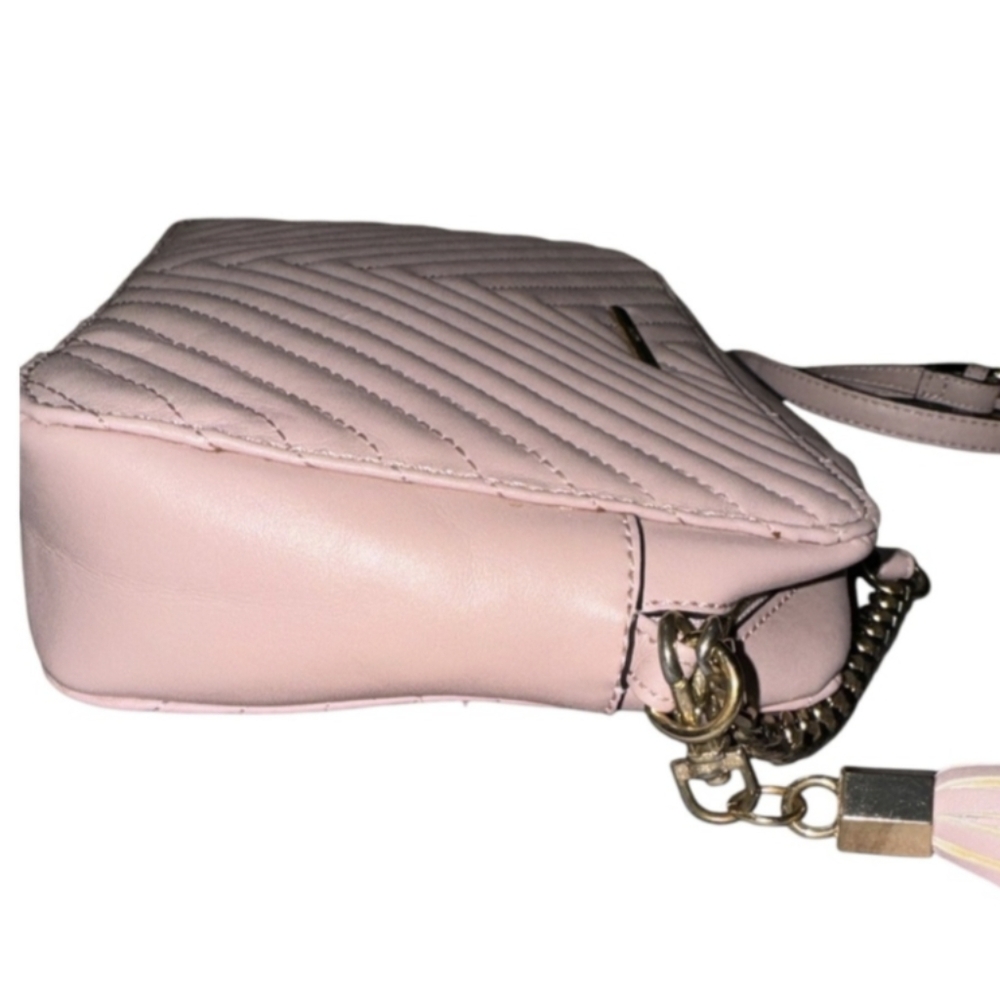 Aldo Pink Crossbody Bag with Tassel, EUC - Picture 4 of 9